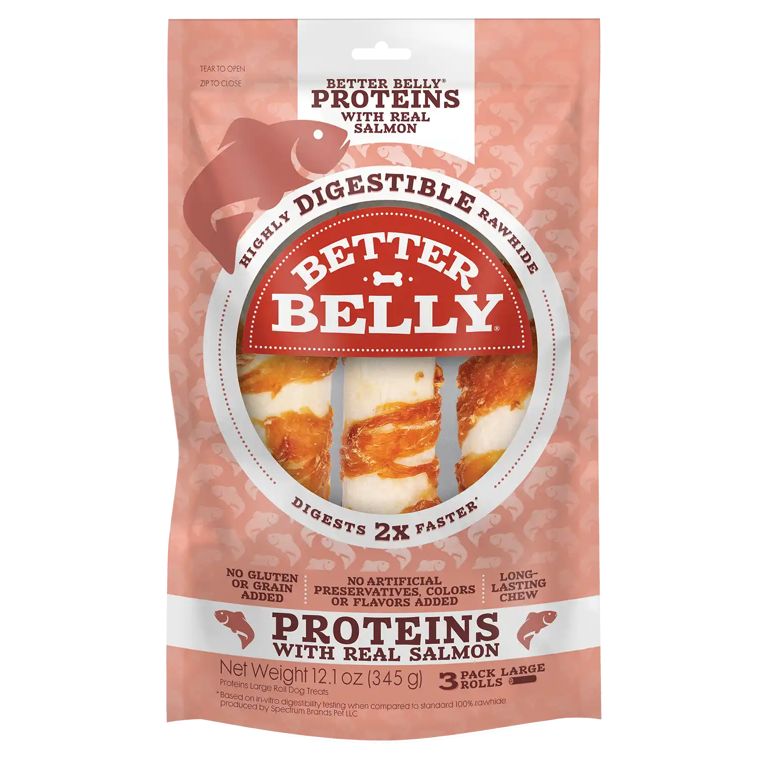Proteins with real Salmon Front
