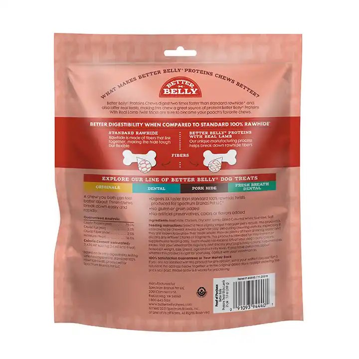Proteins with Real Lamb Twists Back
