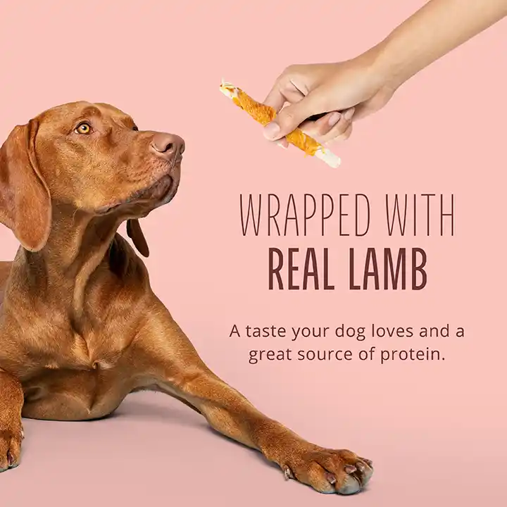 Wrapped with Real Lamb
