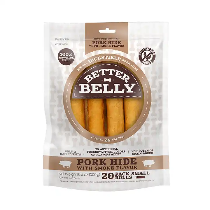 Pork Hide Roll Front