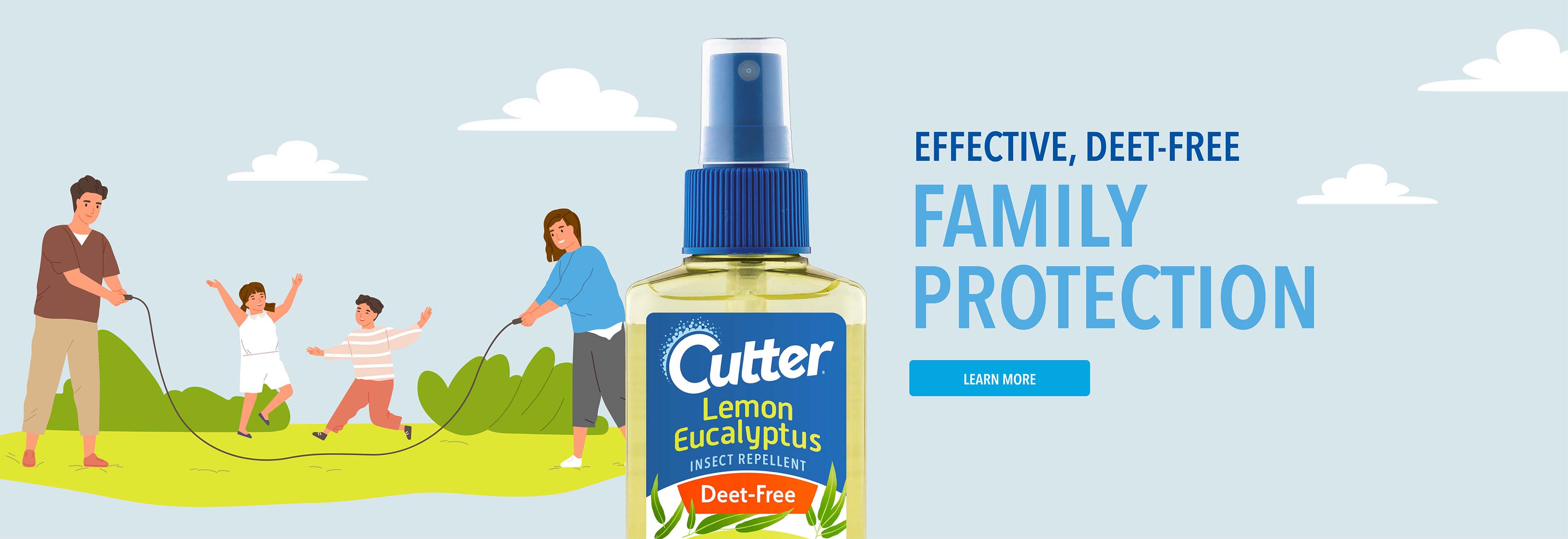 EFFECTIVE, DEET-FREE FAMILY PROTECTION