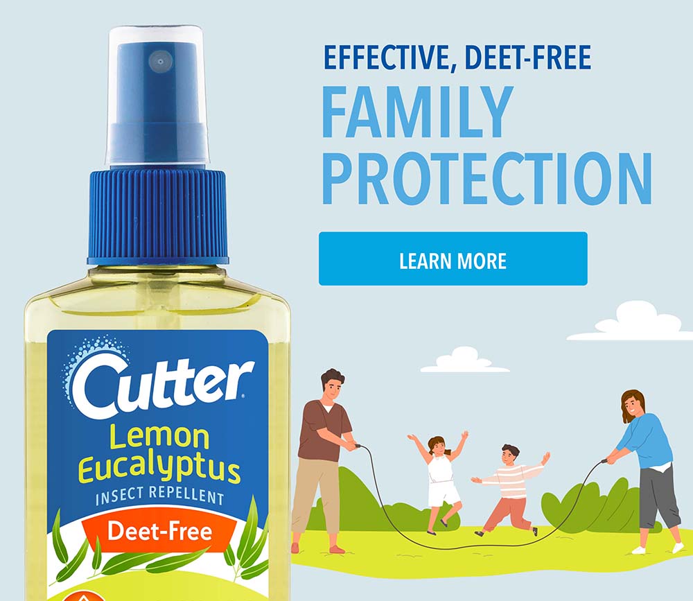 EFFECTIVE, DEET-FREE FAMILY PROTECTION