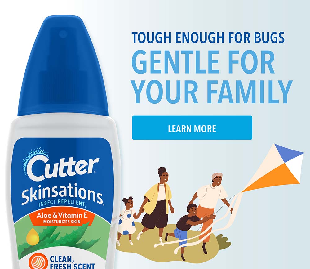 TOUGH ENOUGH FOR BUGS. GENTLE FOR YOUR FAMILY.
