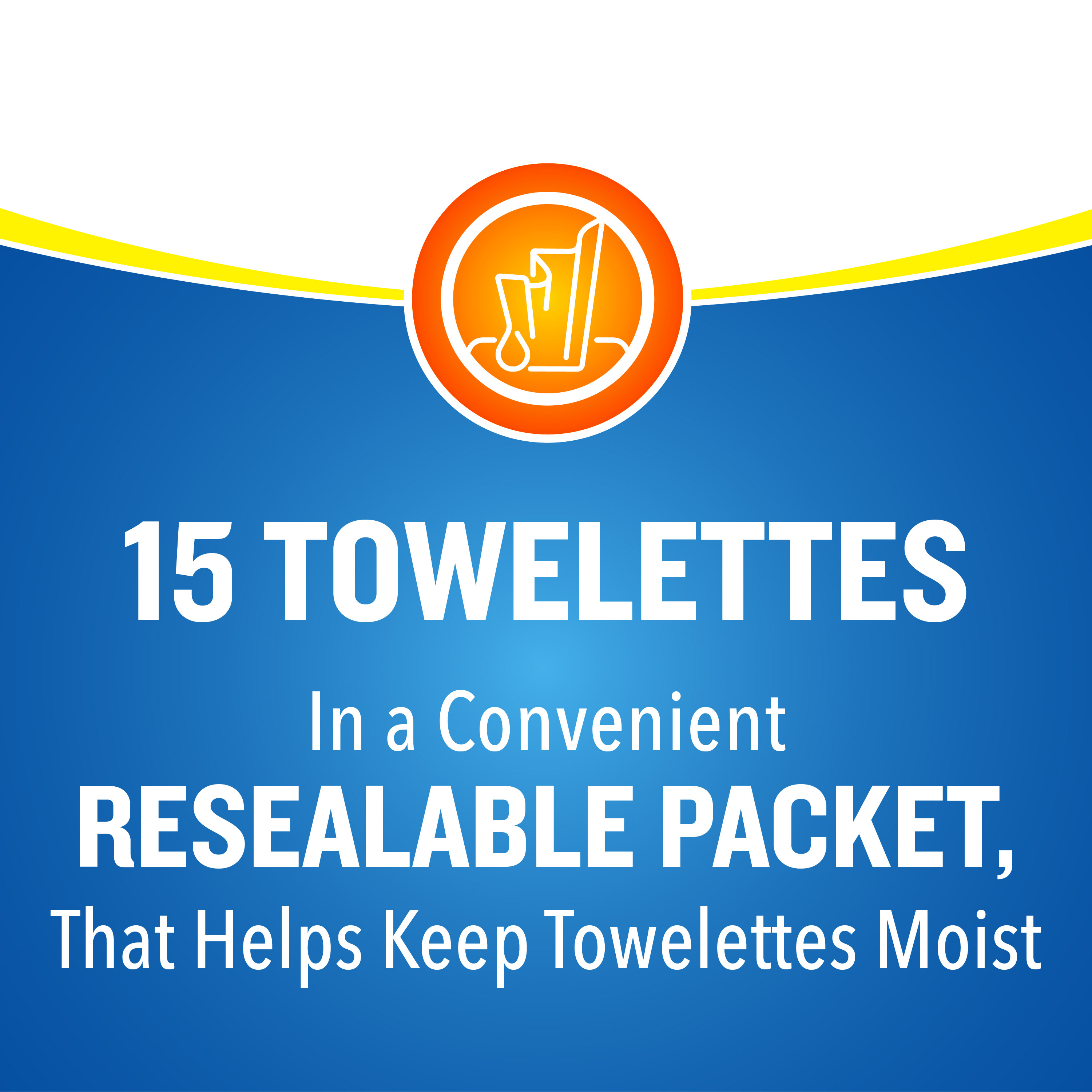 HG-95838 All Family 15ct Wipes Towelettes