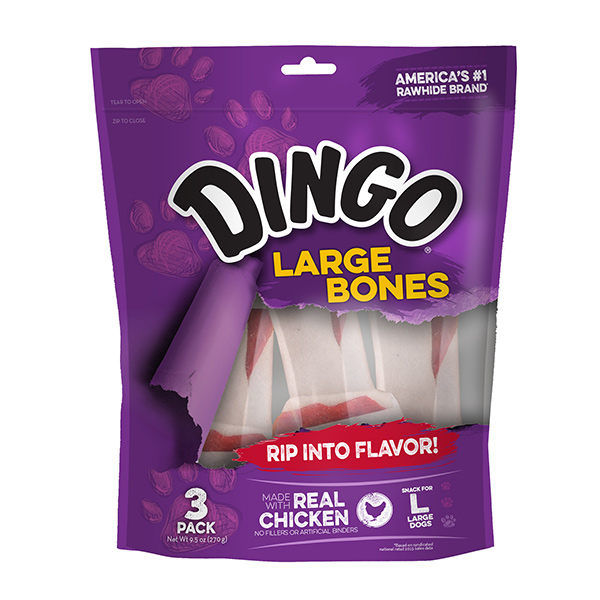 Original Rawhide Bones Large