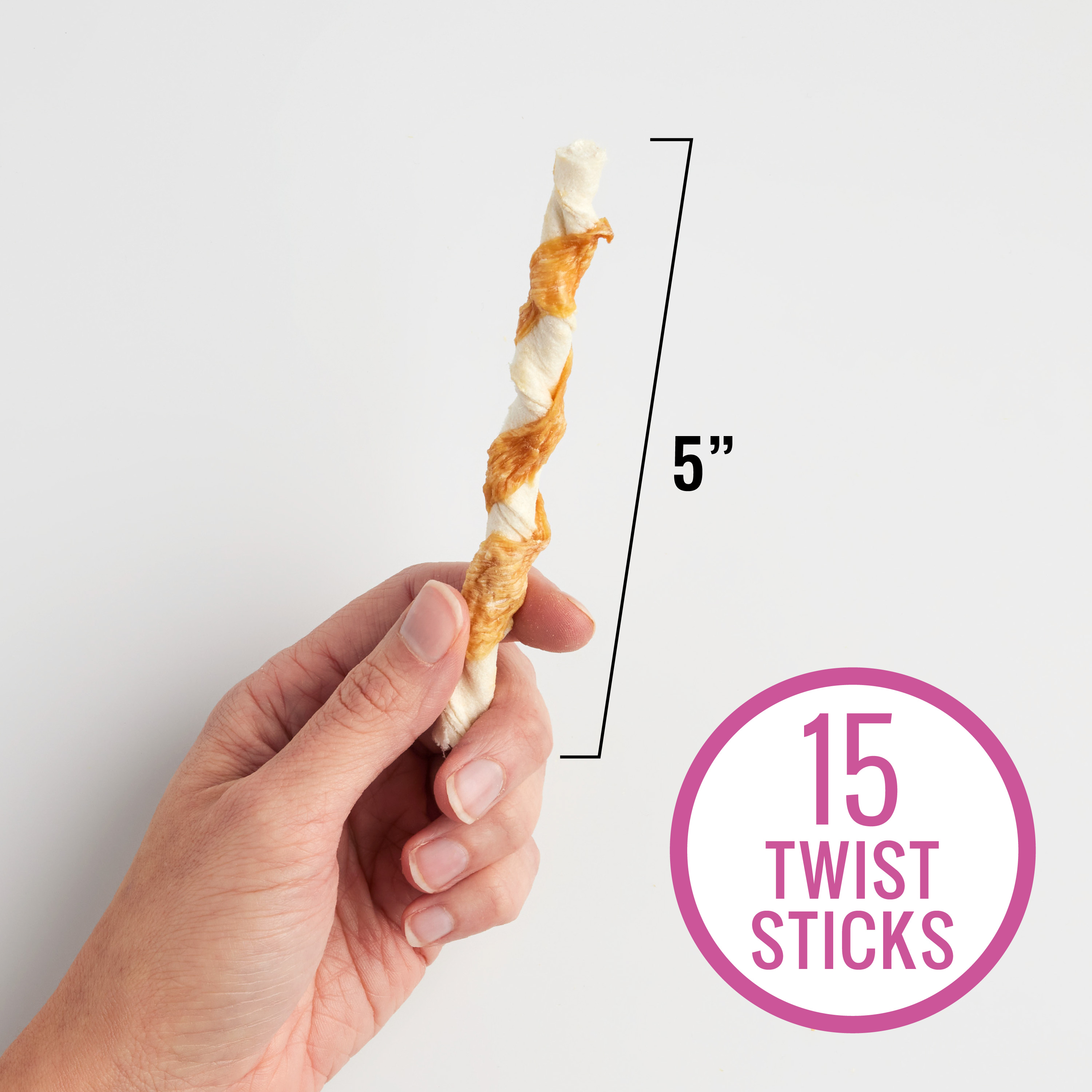 Twist Sticks Wrapped with Real Lamb