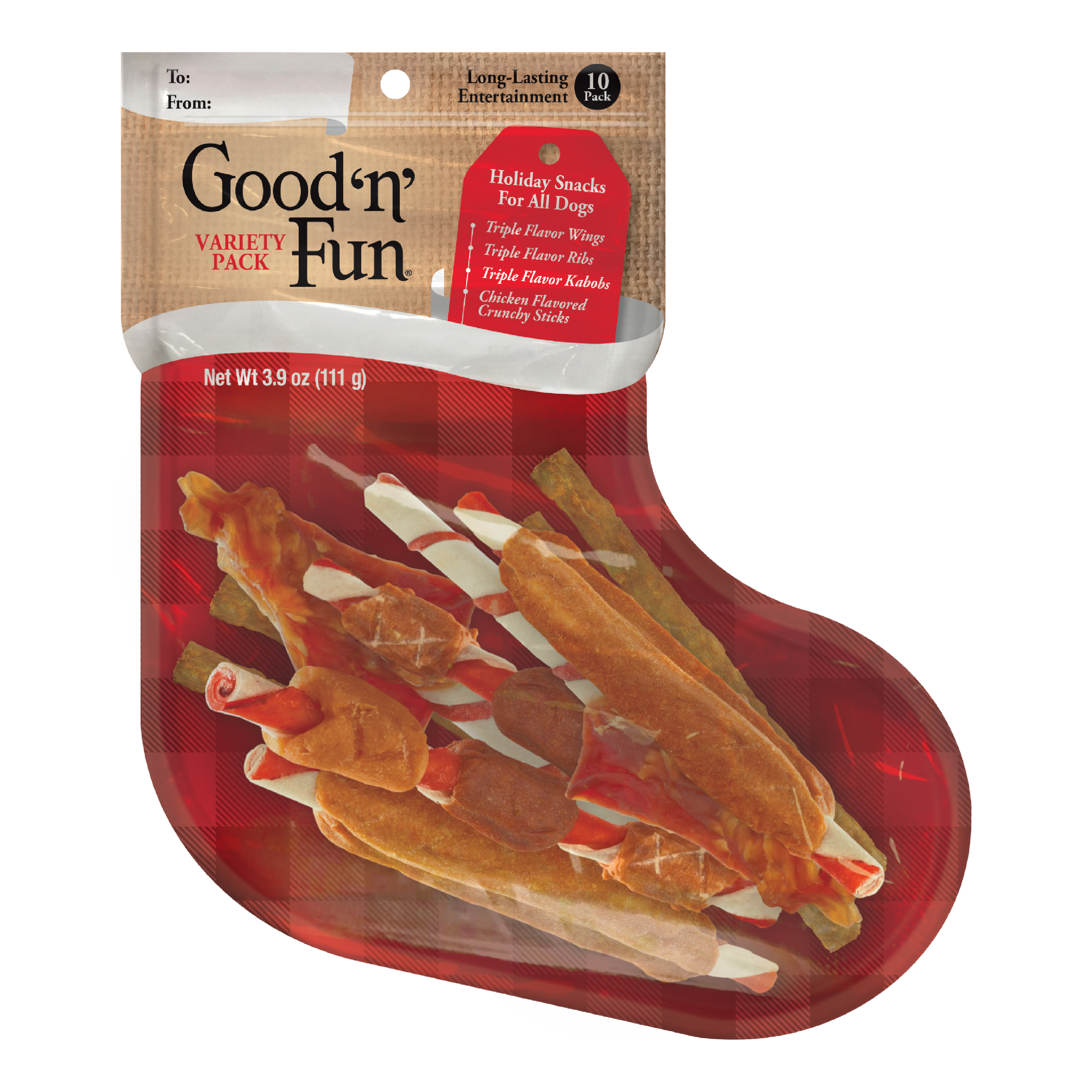 Triple Flavor Holiday Variety Stocking