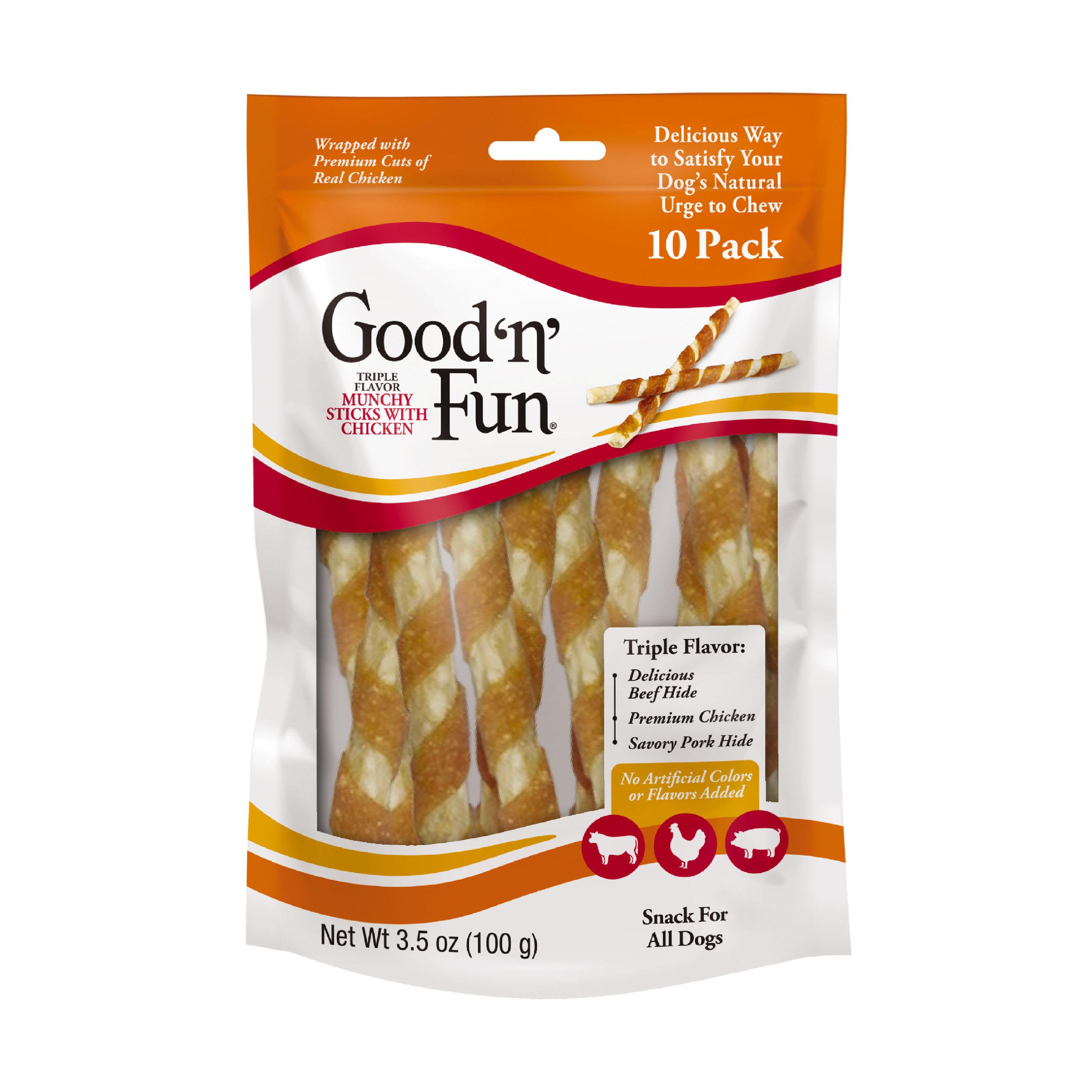Triple Flavor Munchy Sticks