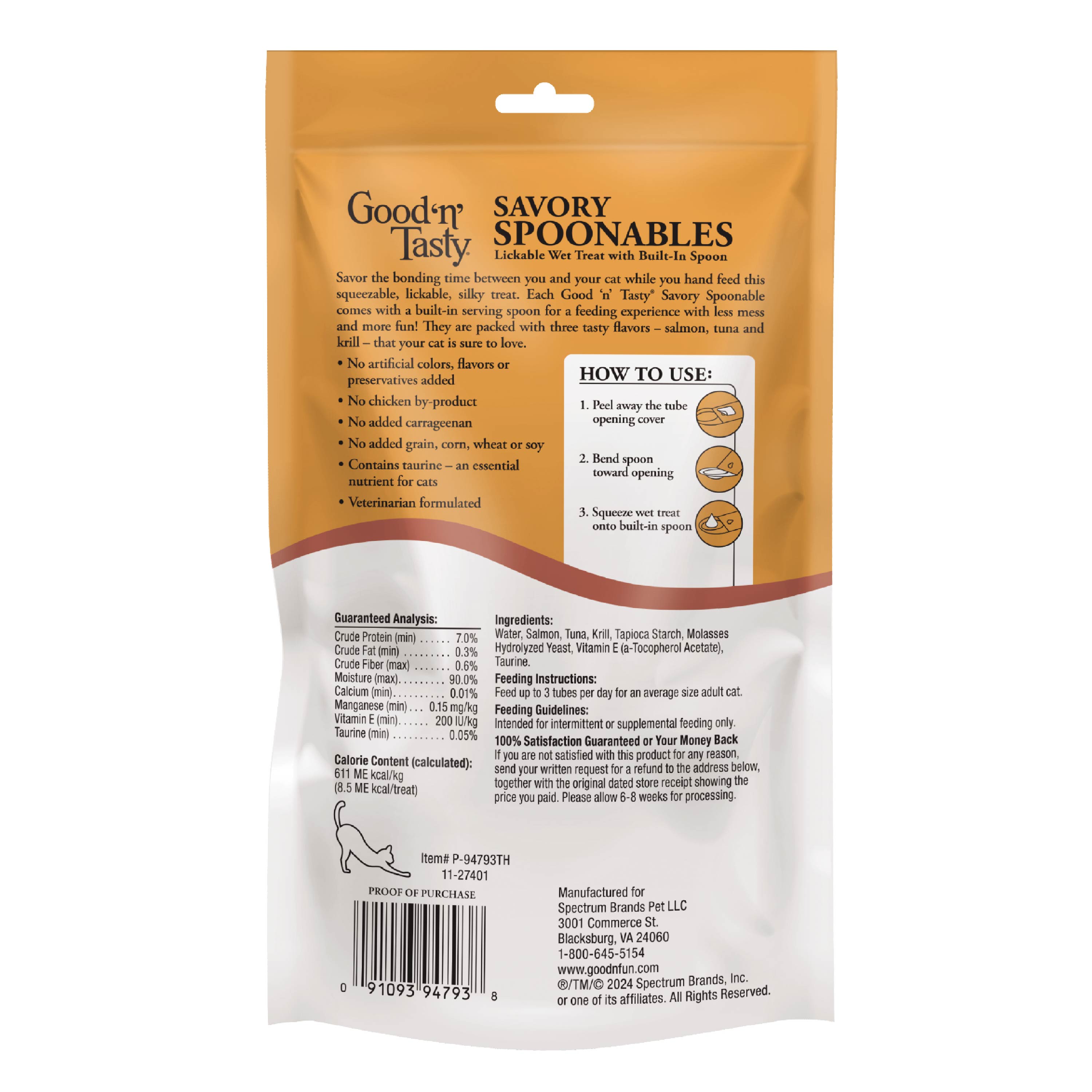 Savory Spoonables with Salmon Tuna Krill