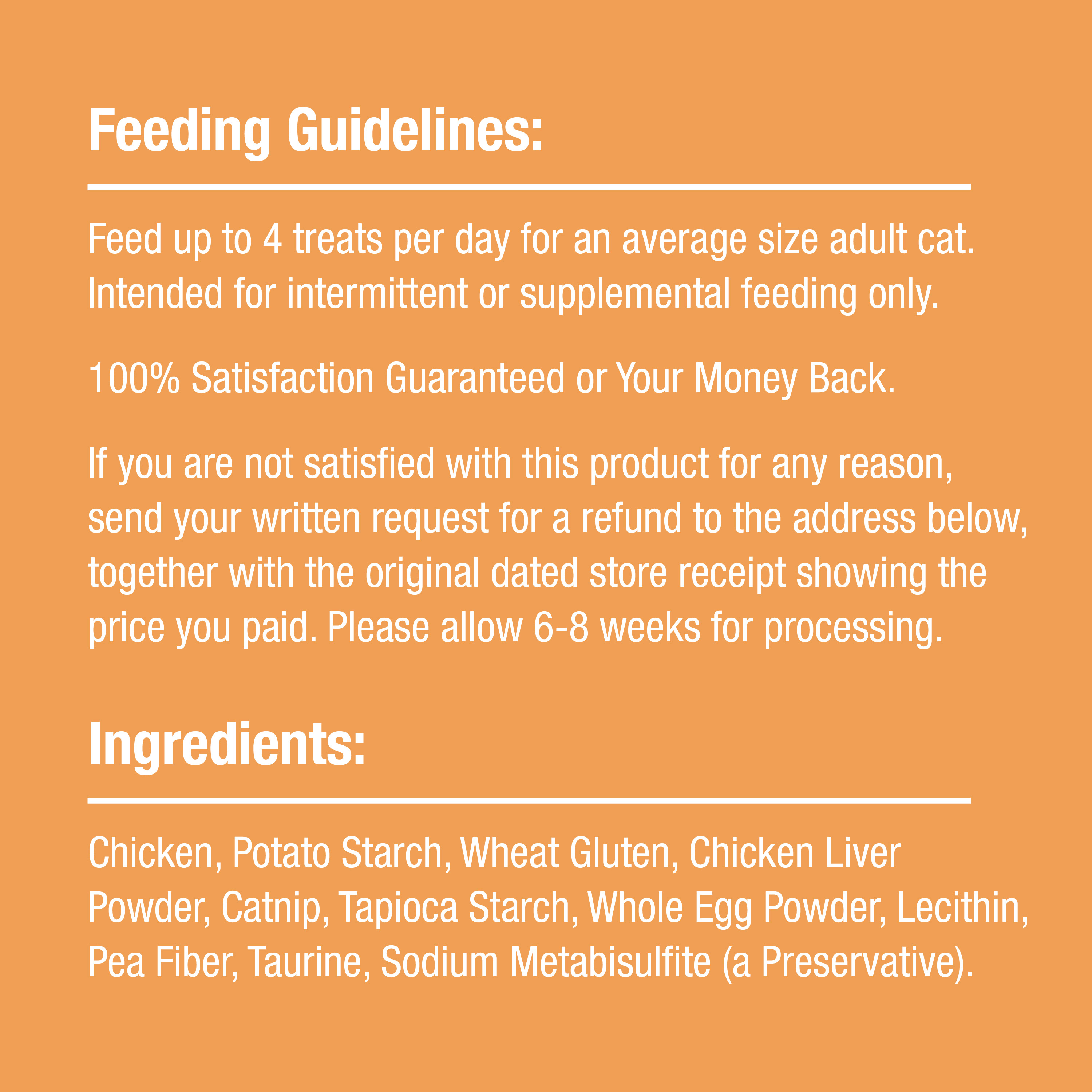 Feeding Instructions