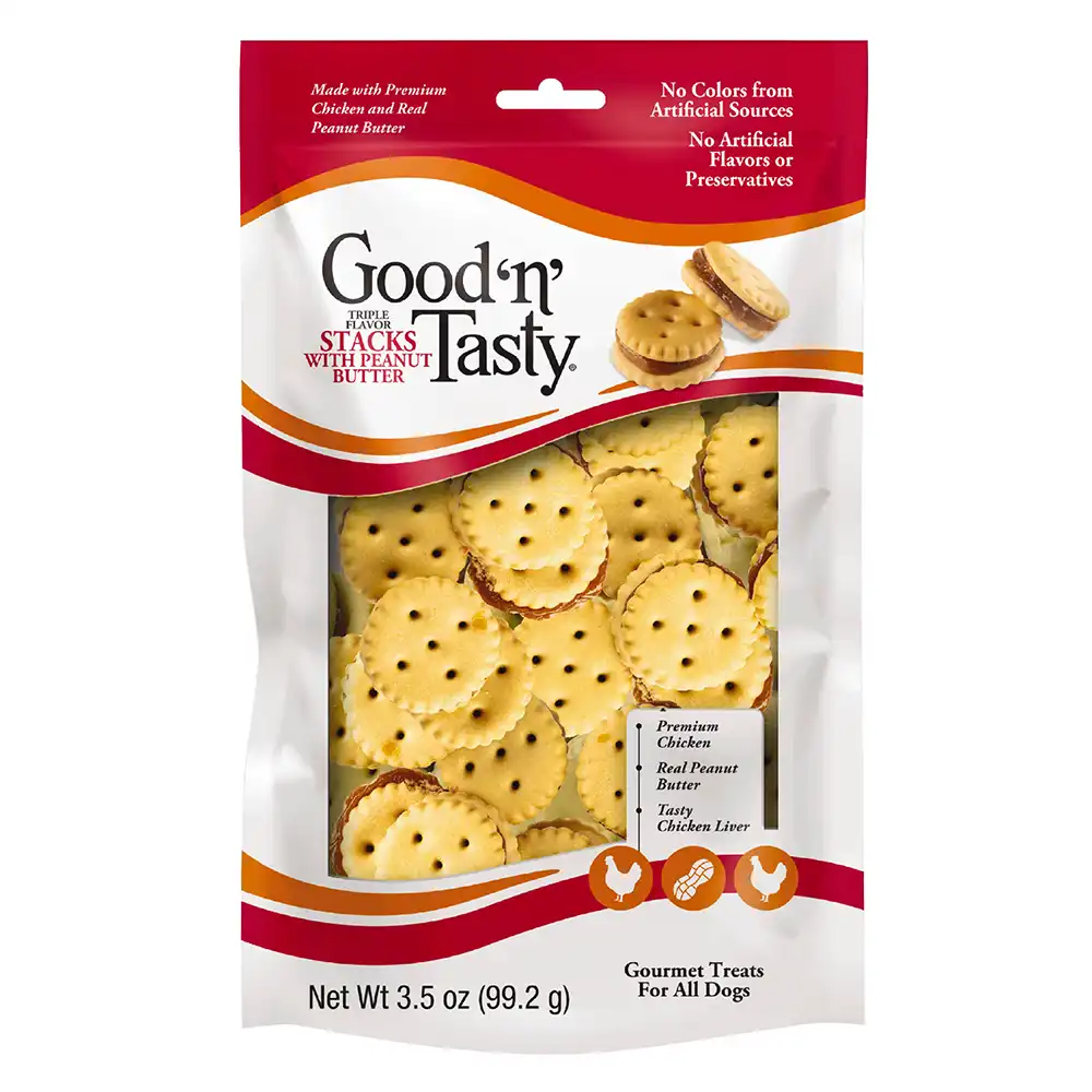 Triple Flavor Stacks with Peanut Butter