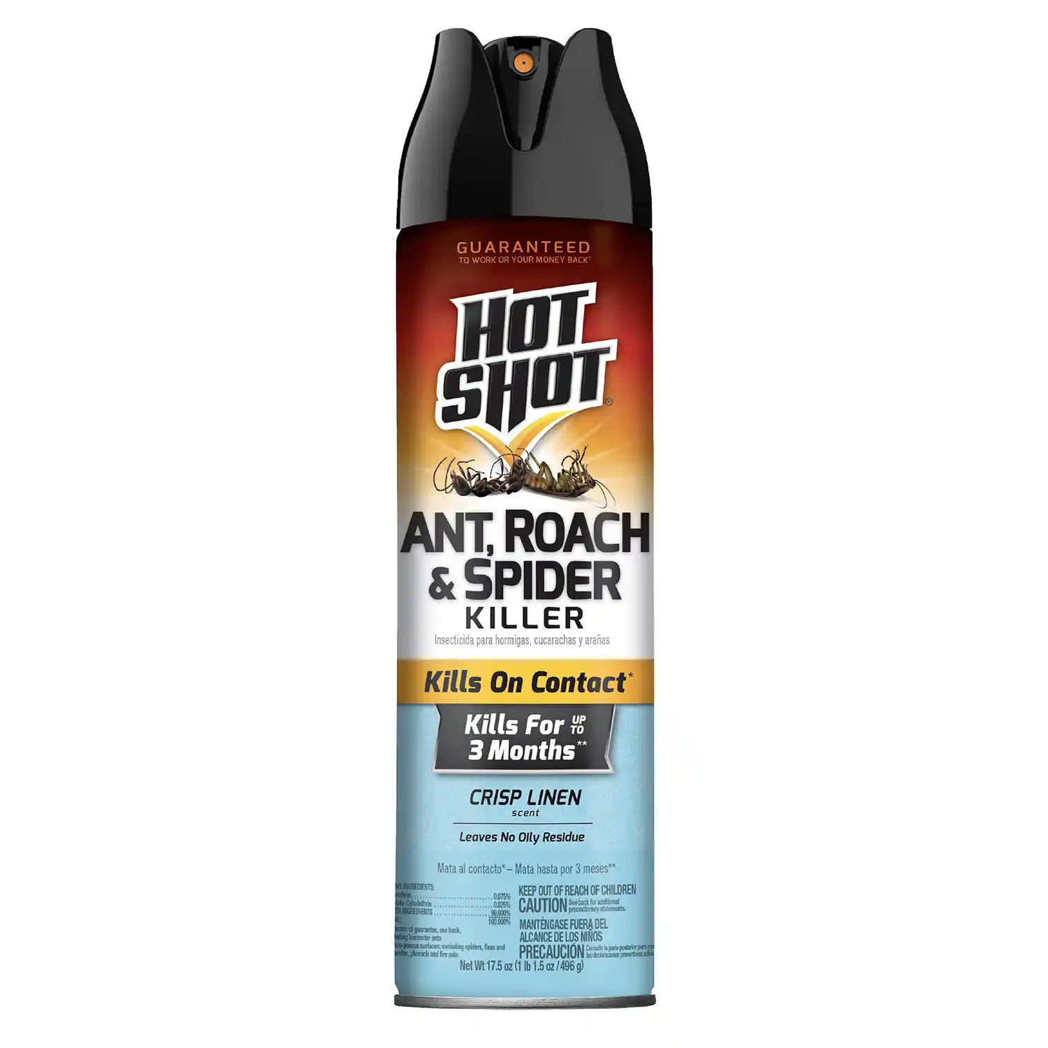 Ant, Roach, & Spider Killer 17.5 oz (Crisp Linen) Front