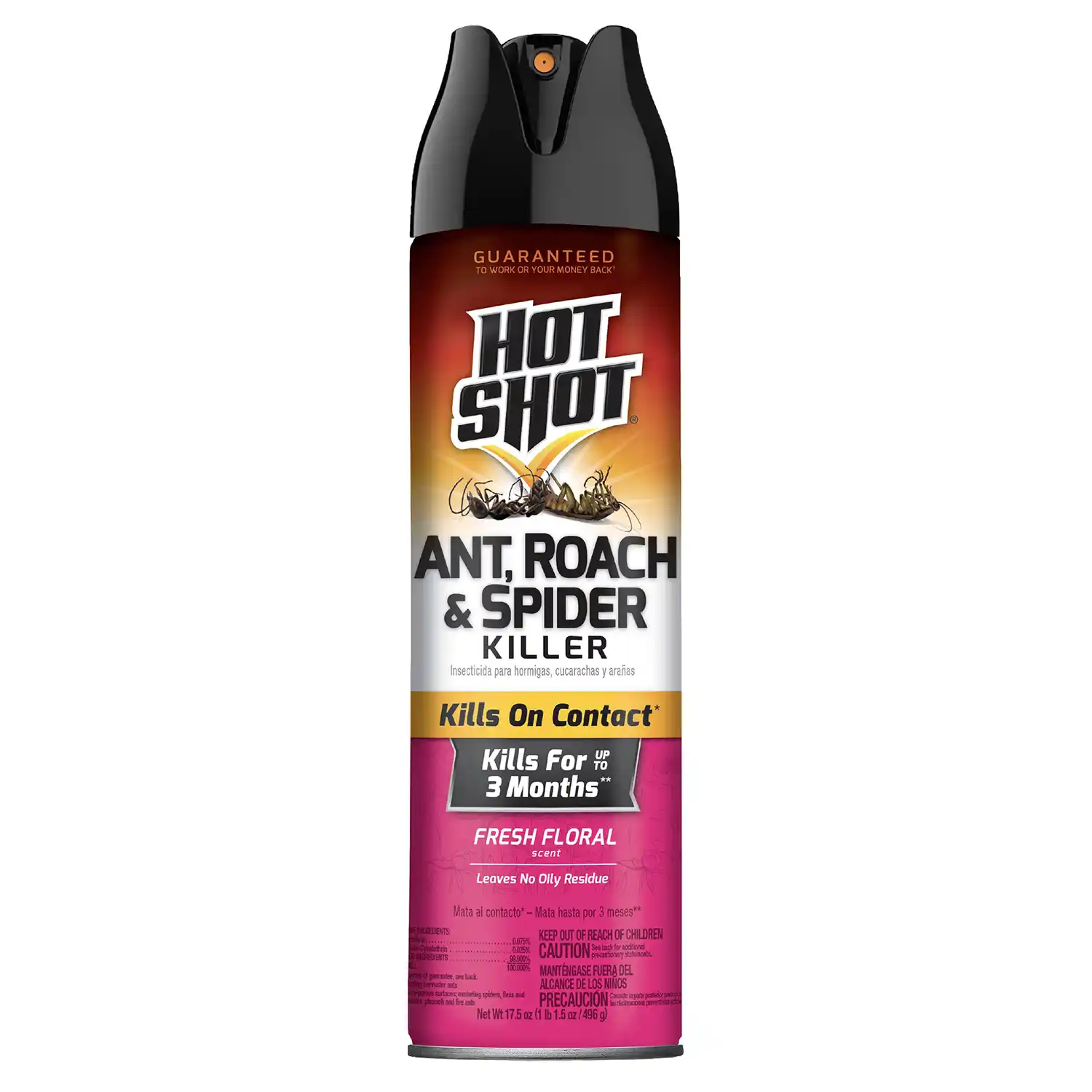 Ant, Roach, & Spider Killer 17.5 oz (Fresh Floral) Front