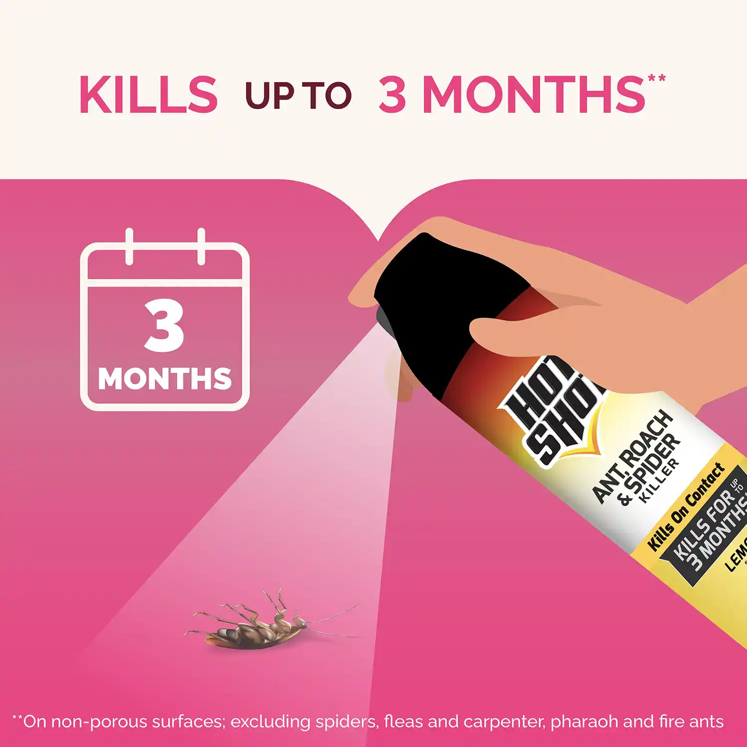 Kills up to 3 Months