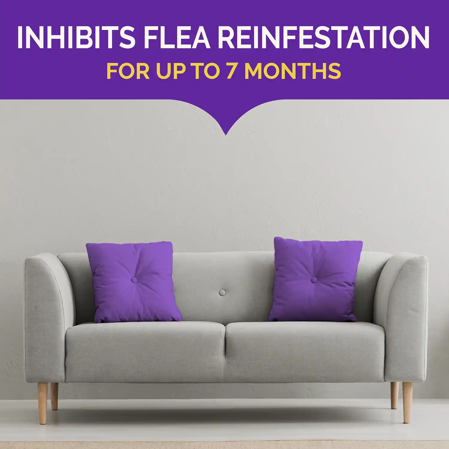 Inhibits Flea Reinfestation