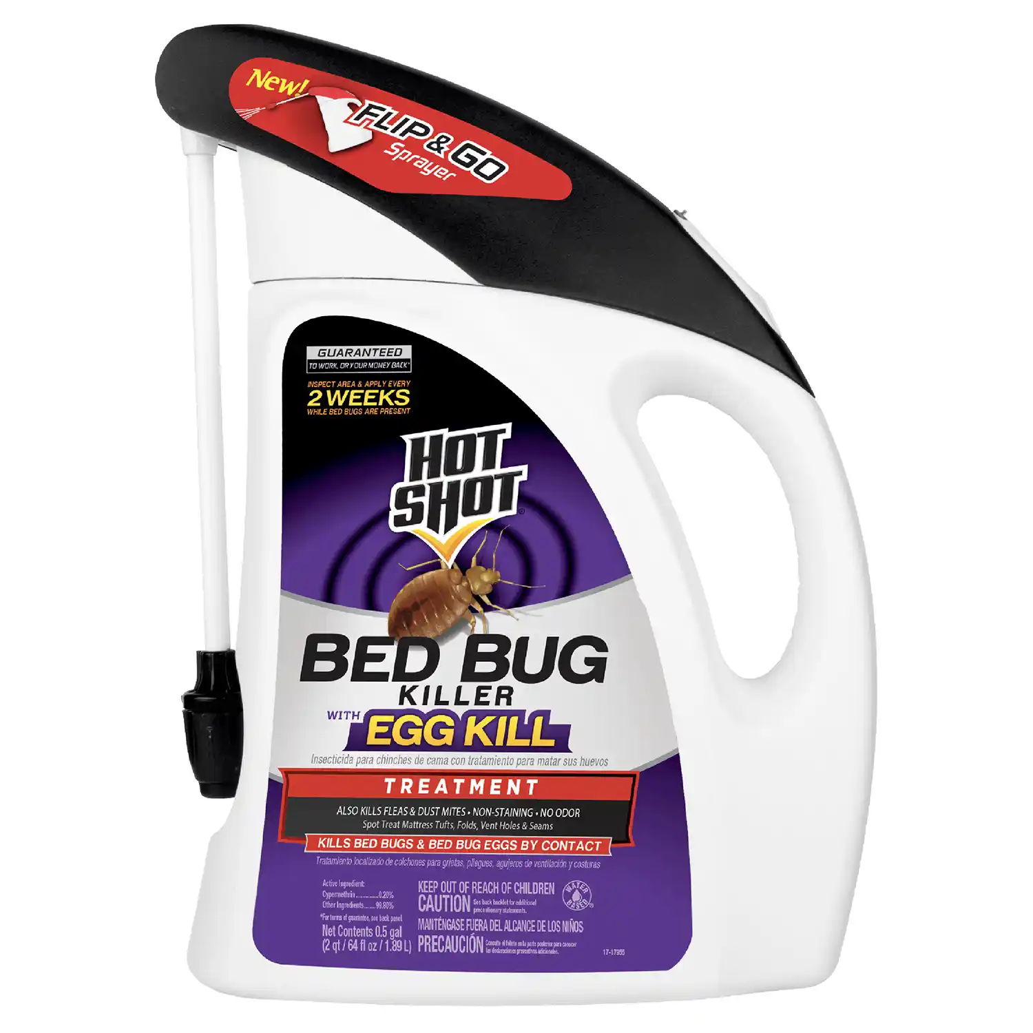 Bed Bug Killer with Flip & Go Sprayer Front