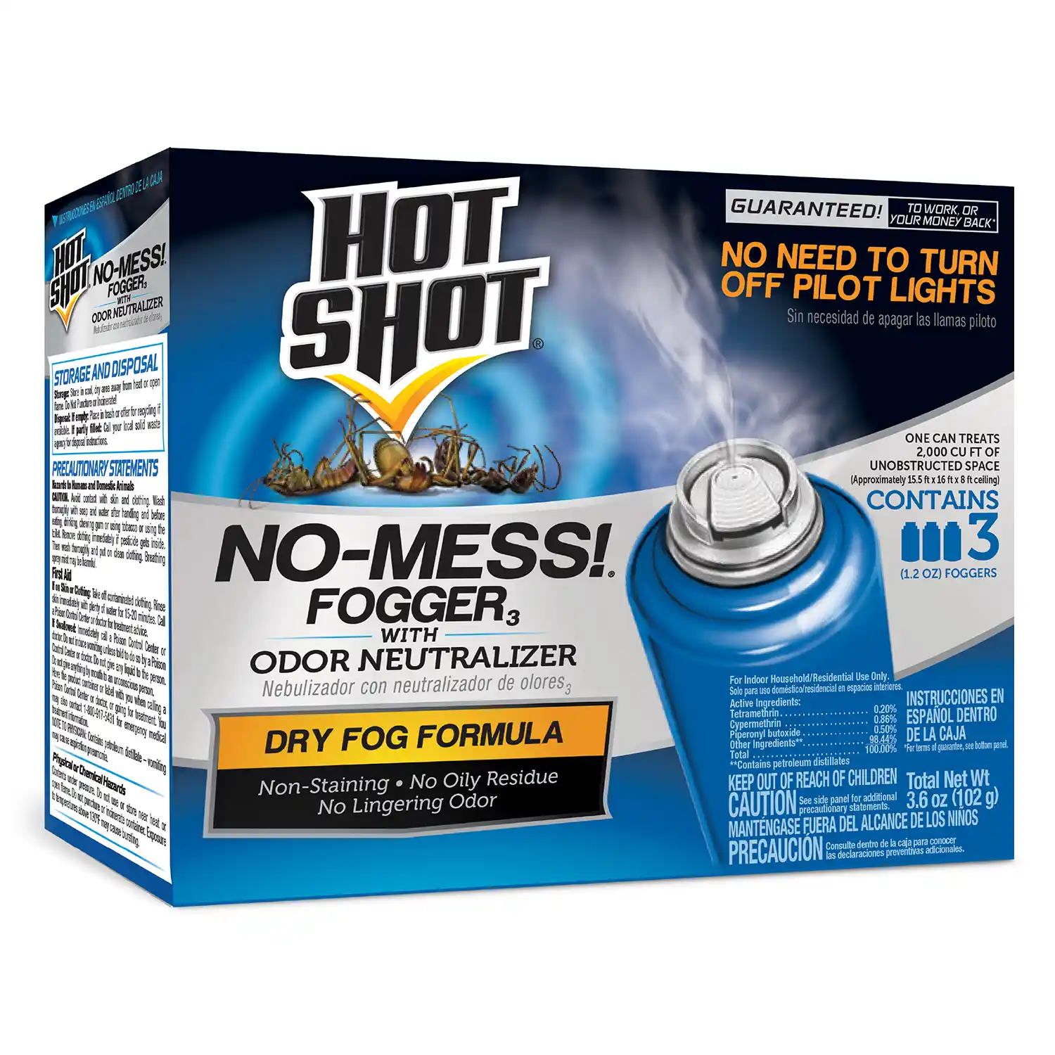 Hot Shot® Fogger With Odor Neutralizer Front