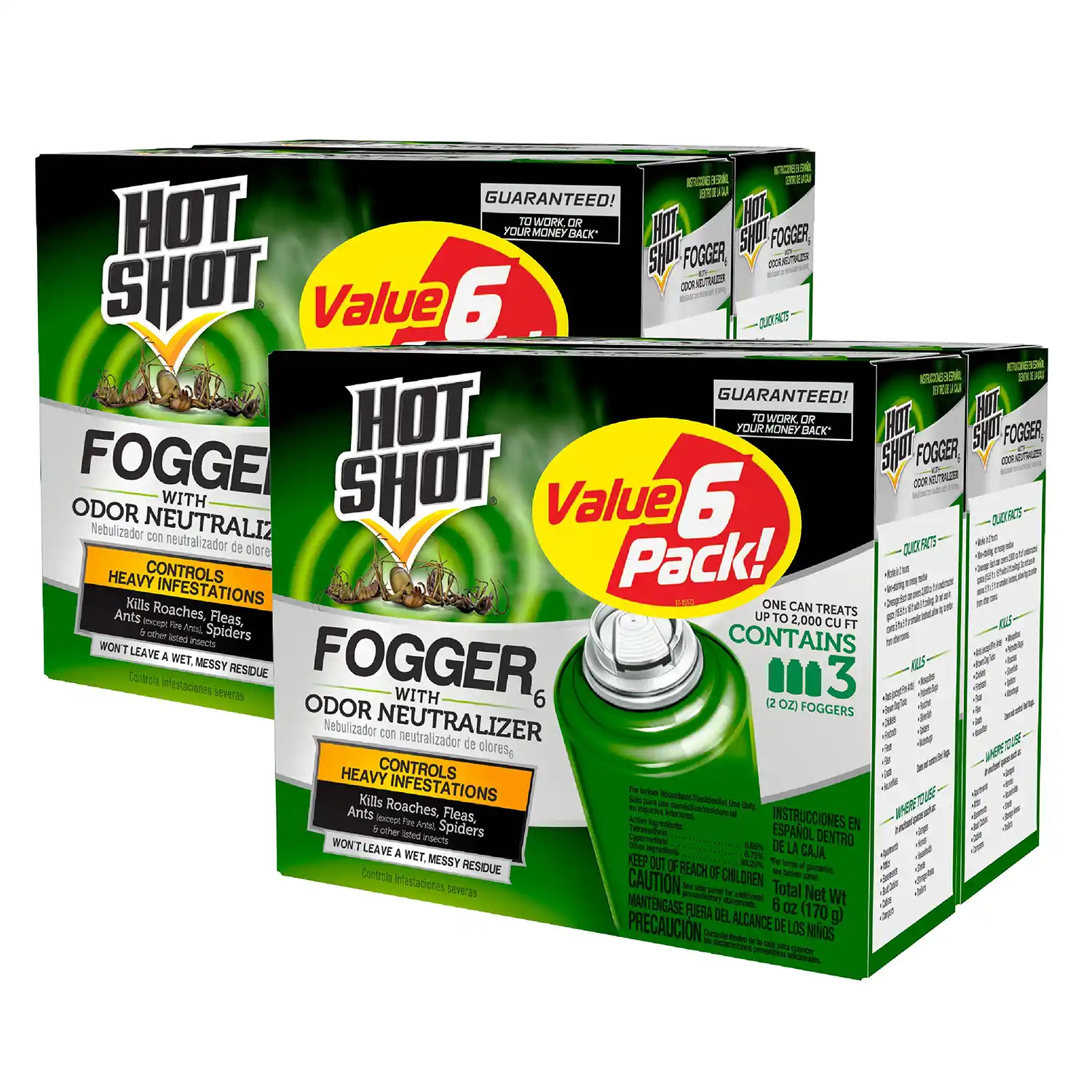 Fogger with Odor Neutralizer 2 pack Front