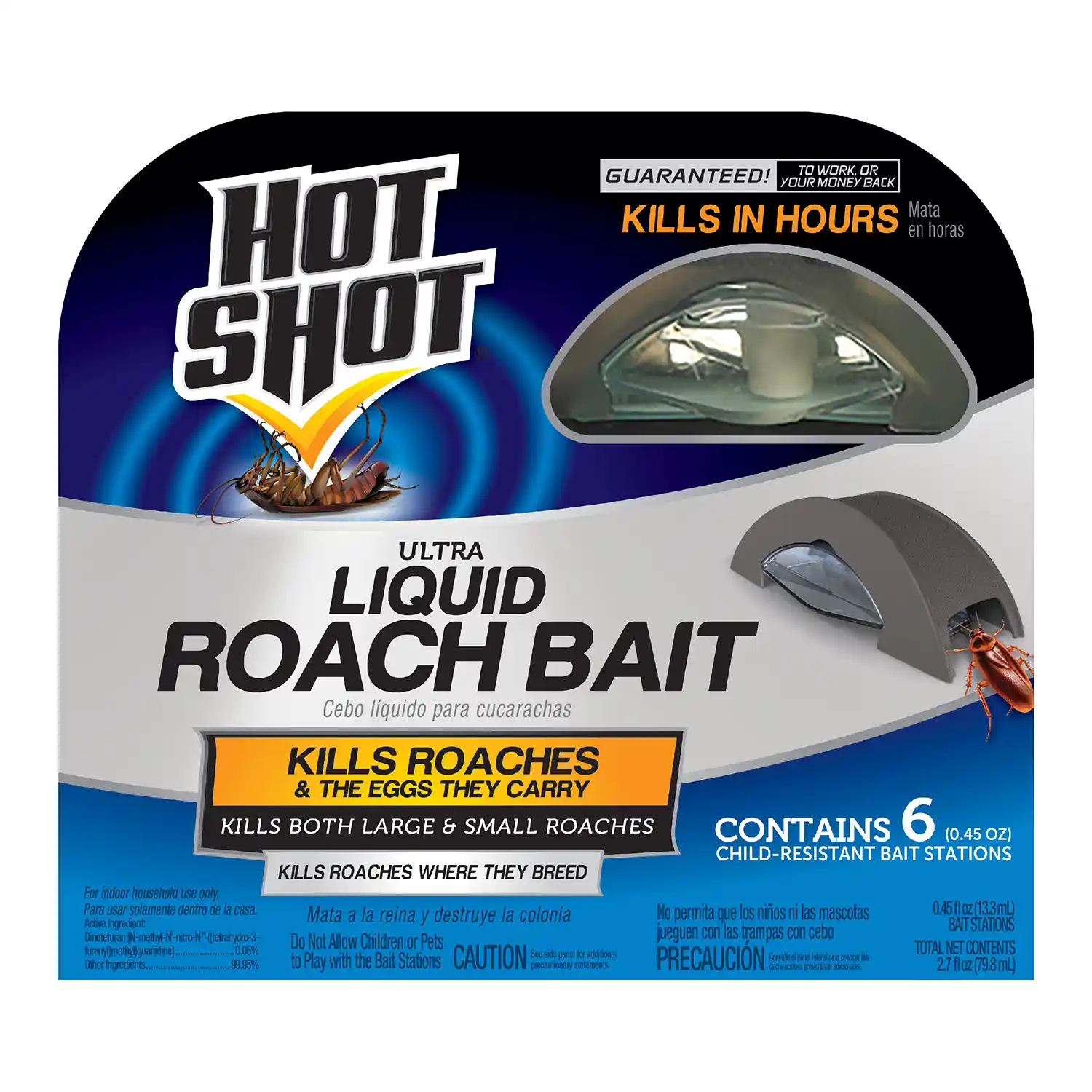 Roach Liquid Gel Bait Front
