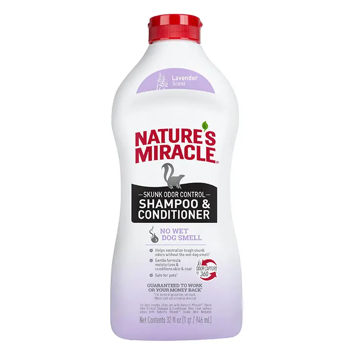 Skunk Odor Control Shampoo and Conditioner - Lavender Front