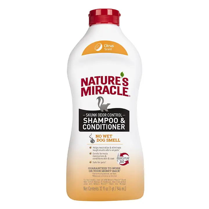 Skunk Odor Control Shampoo and Conditioner Citrus Front