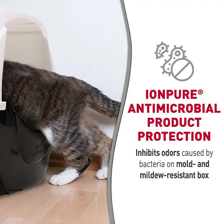 Nature's miracle hooded corner litter box shop