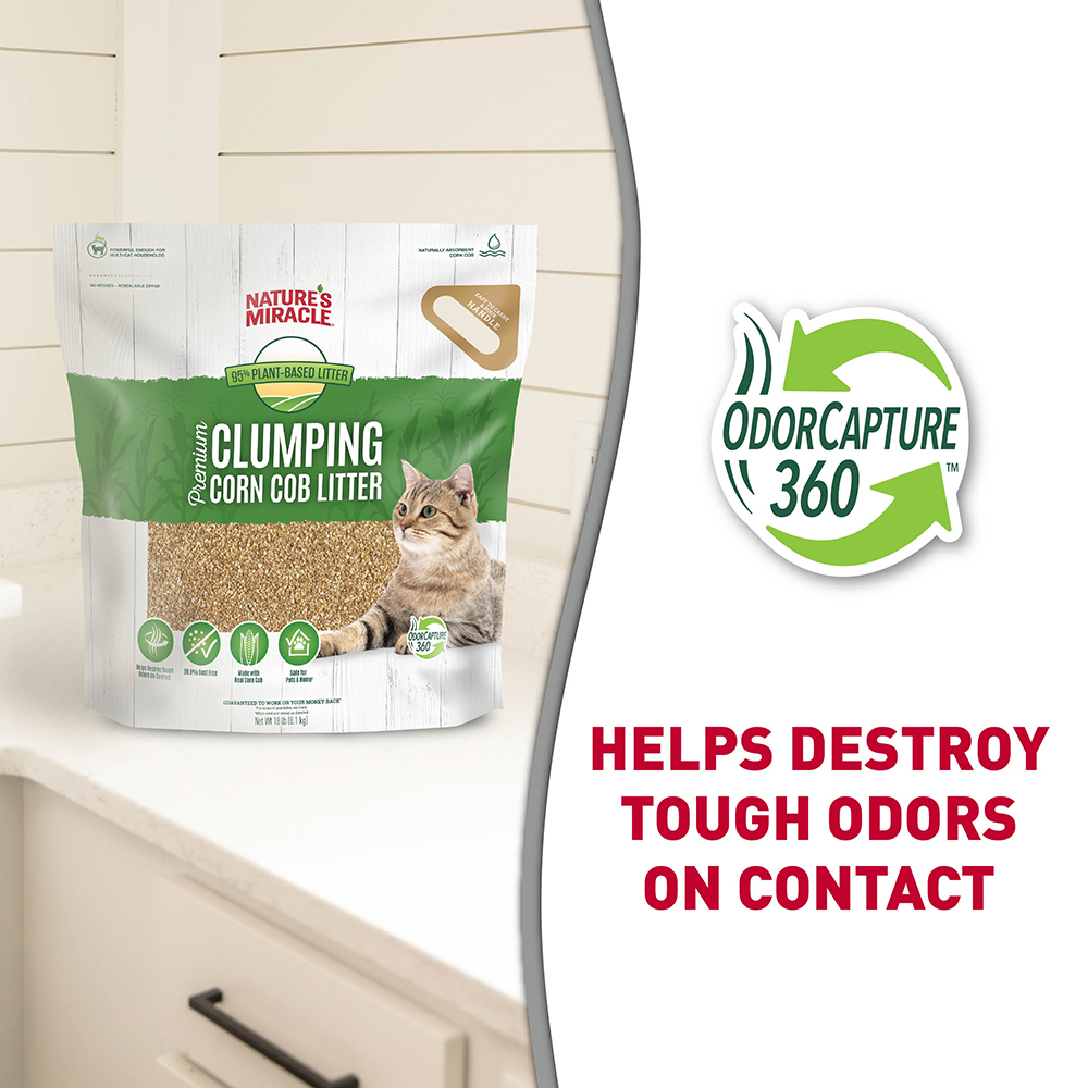 Premium Clumping Corn Cob Litter