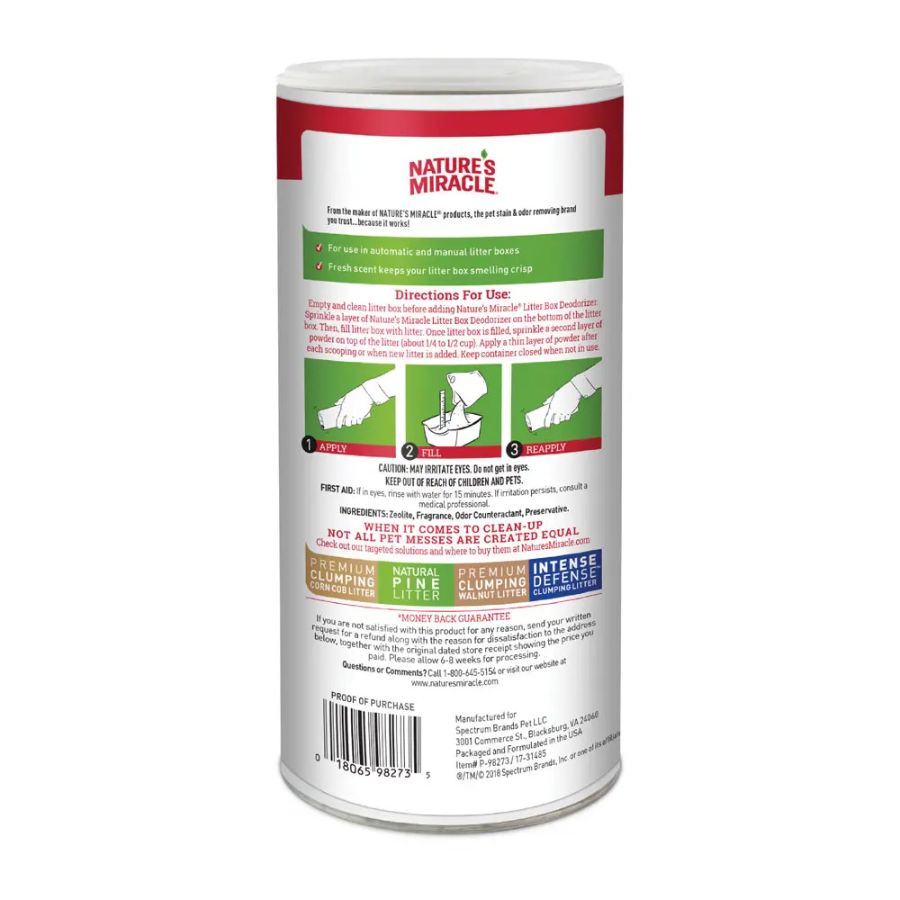 Nature's miracle walnut litter 2025