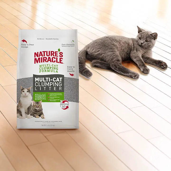 Nature's miracle walnut litter top