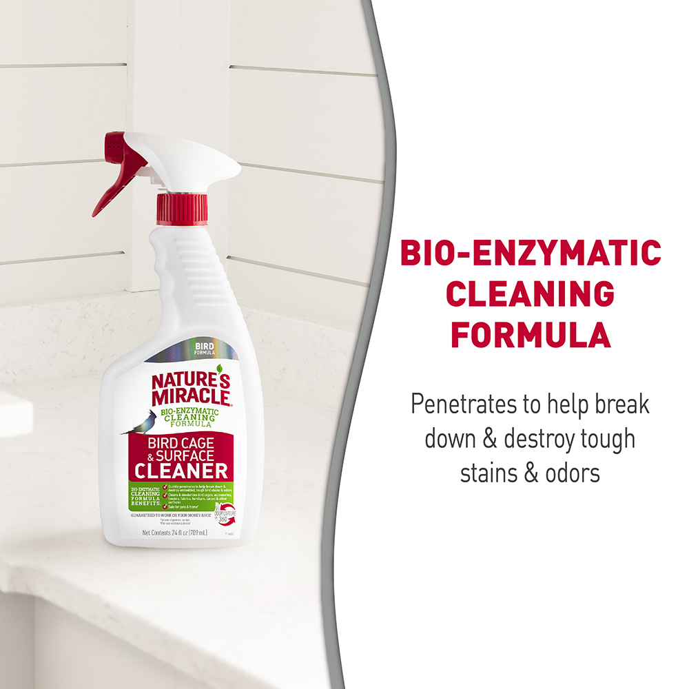 Bird Cage Cleaner Bioezymatic Formula
