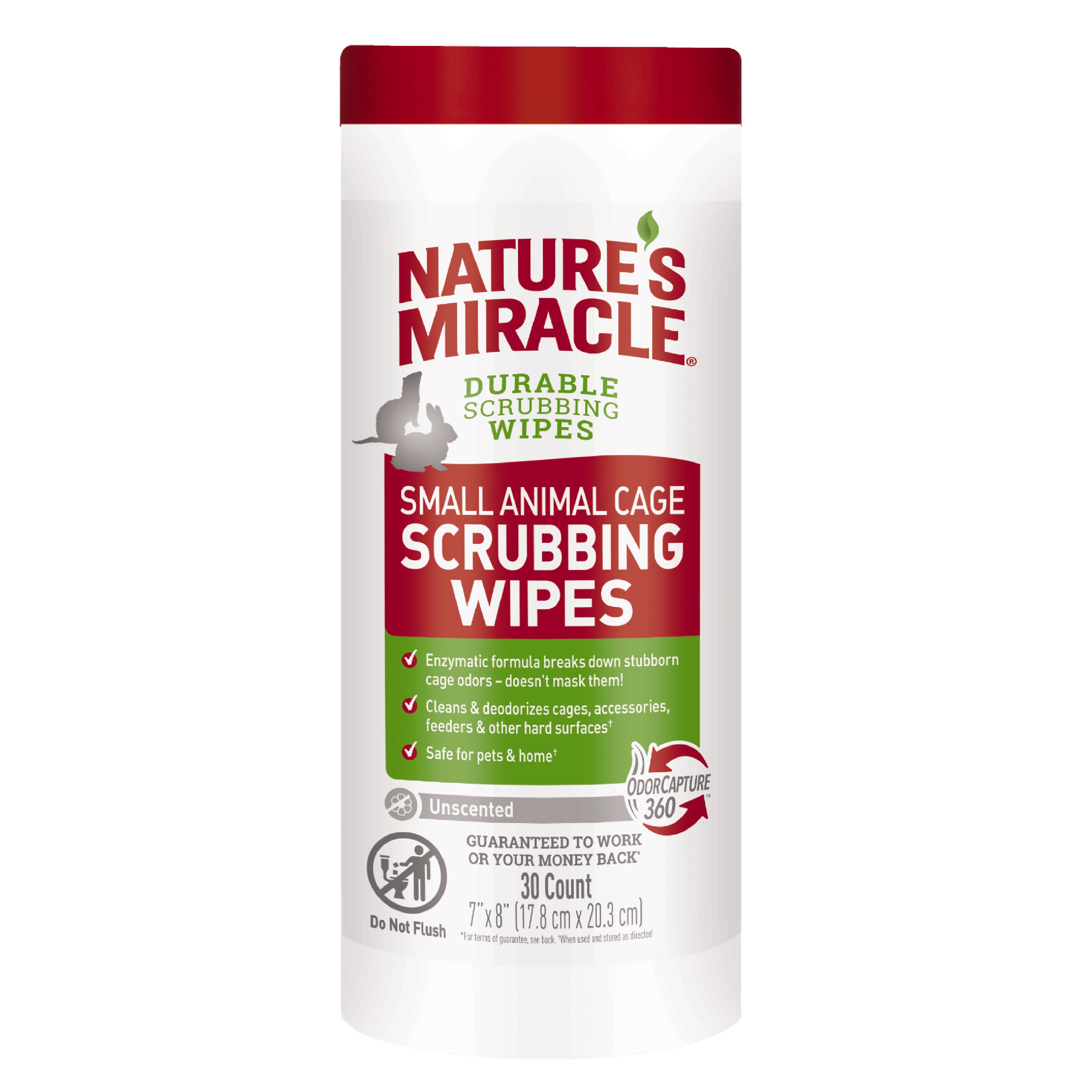 Nature's miracle bird cage scrubbing wipes deals