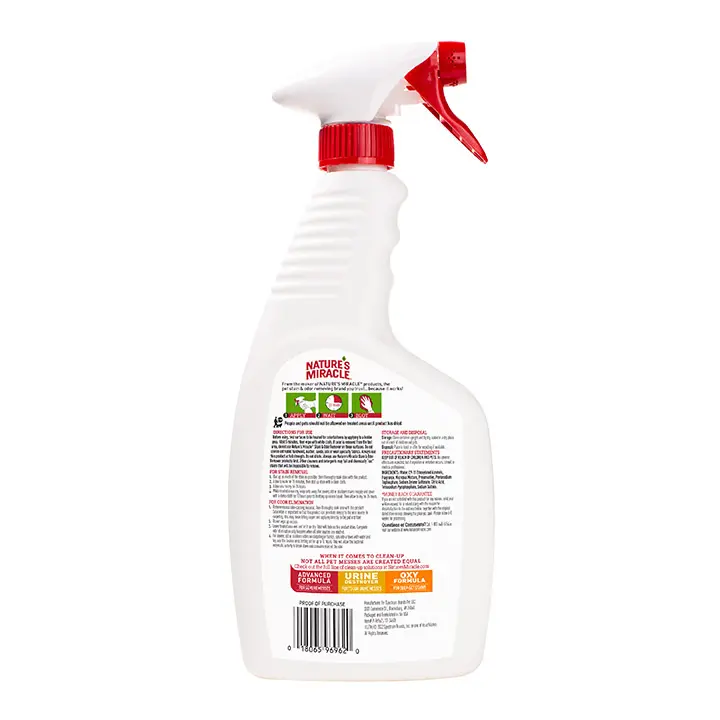 SO Remover for Dogs Spray Back