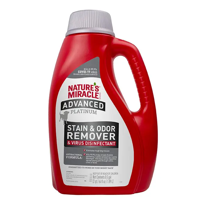 Adv Platinum S and O Remover and Virus Disinfectant for Dogs
