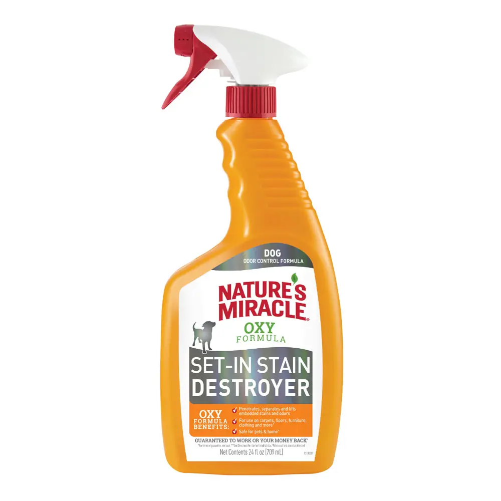 Nature's miracle set in stain destroyer dog store