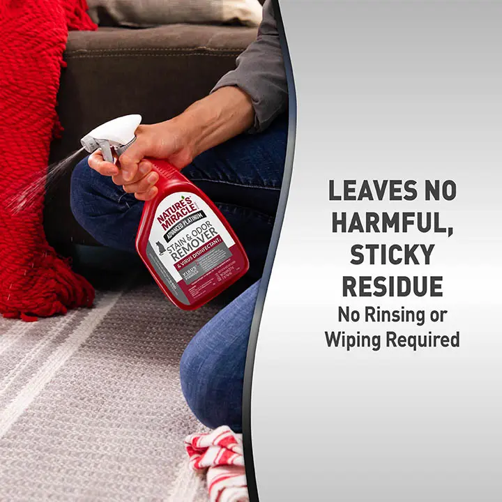 Advanced Platinum Stain and Odor Remover and Virus Disinfectant for Cats