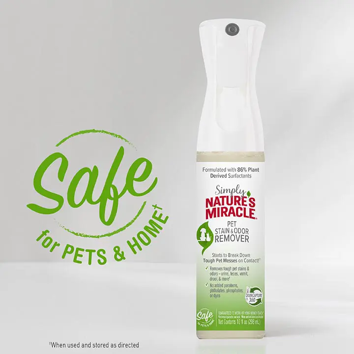 Nature's miracle vomit clearance