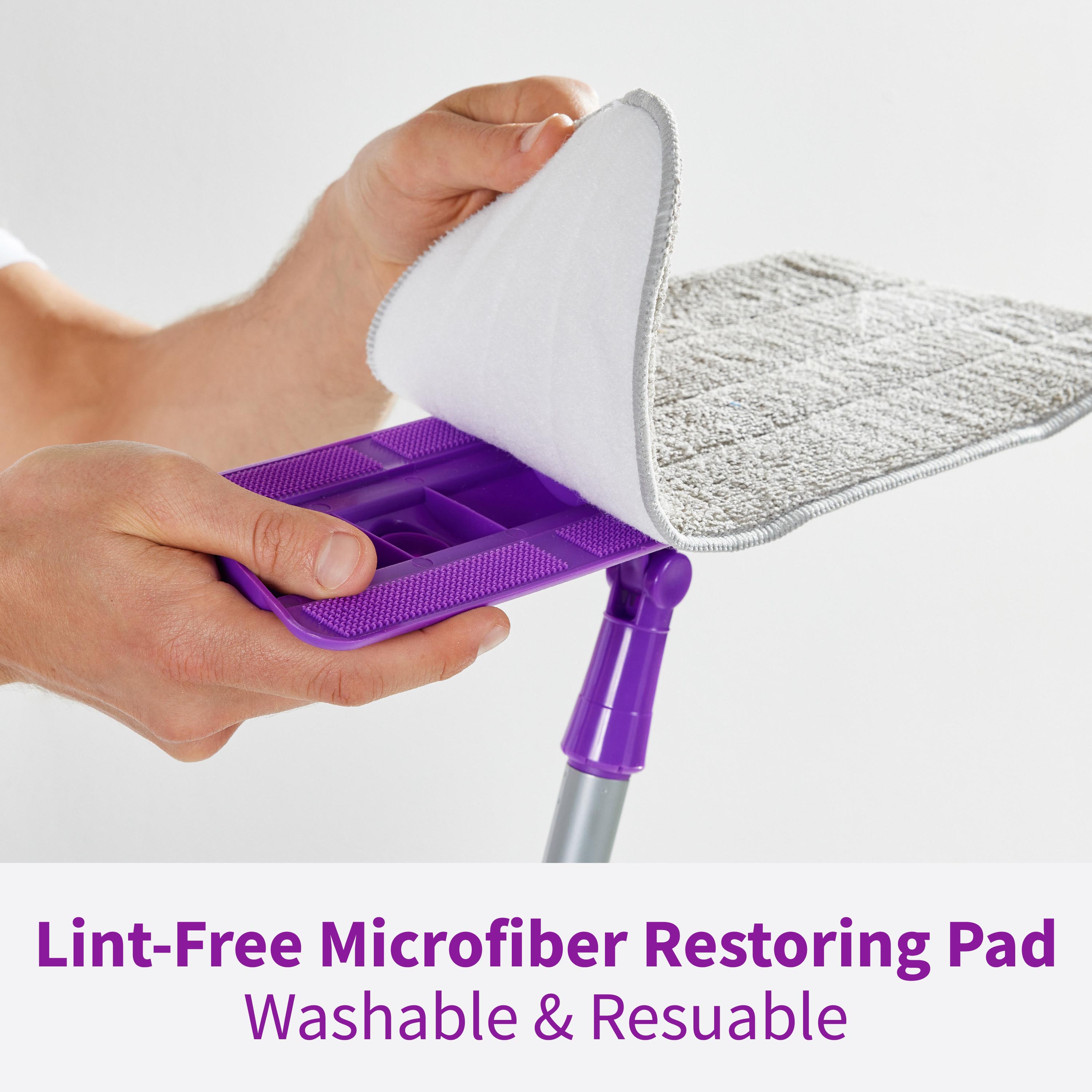 Microfiber restoring pad