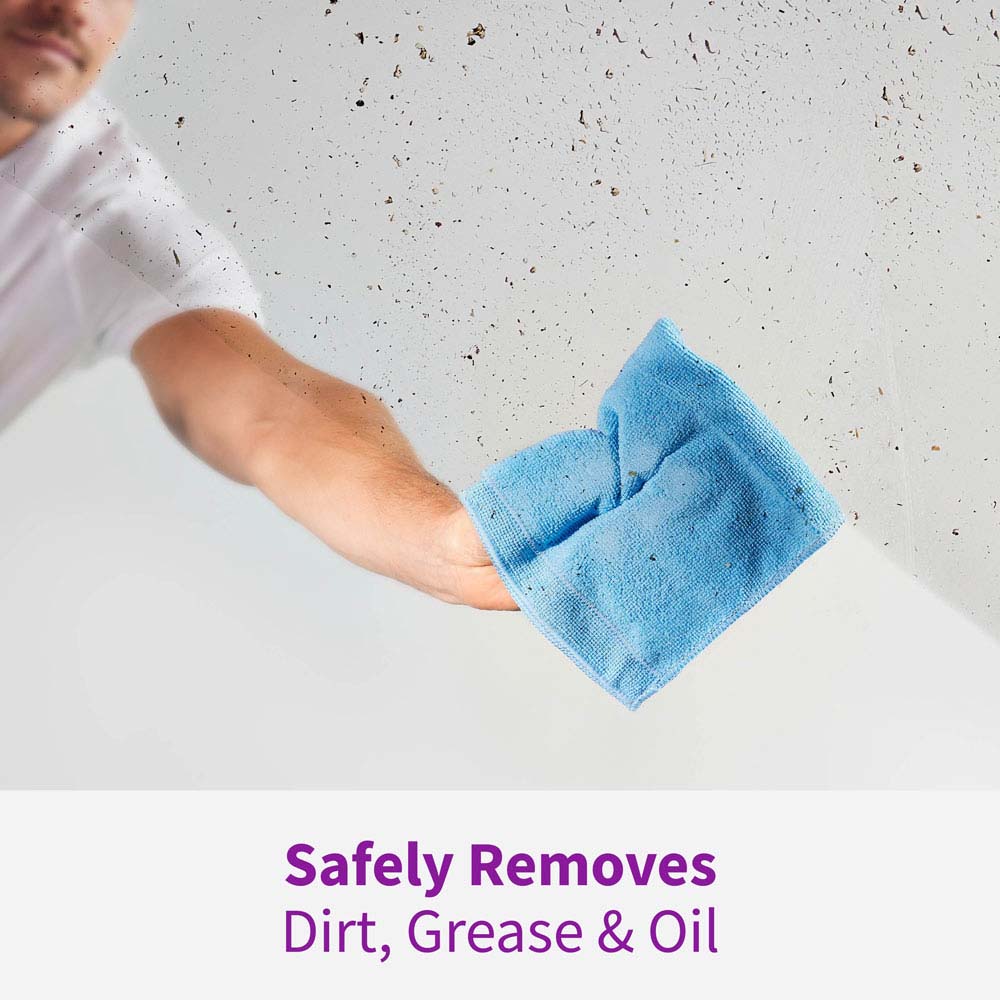 Removes Dirt Grease and Oil