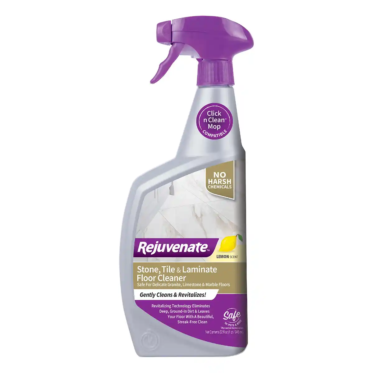 Stone, Tile and Laminate Floor Cleaner, Fresh Scent, 32 oz Spray Bottle Stone, Tile and Laminate Floor Cleaner, Fresh Scent, 32 oz Spray Bottle