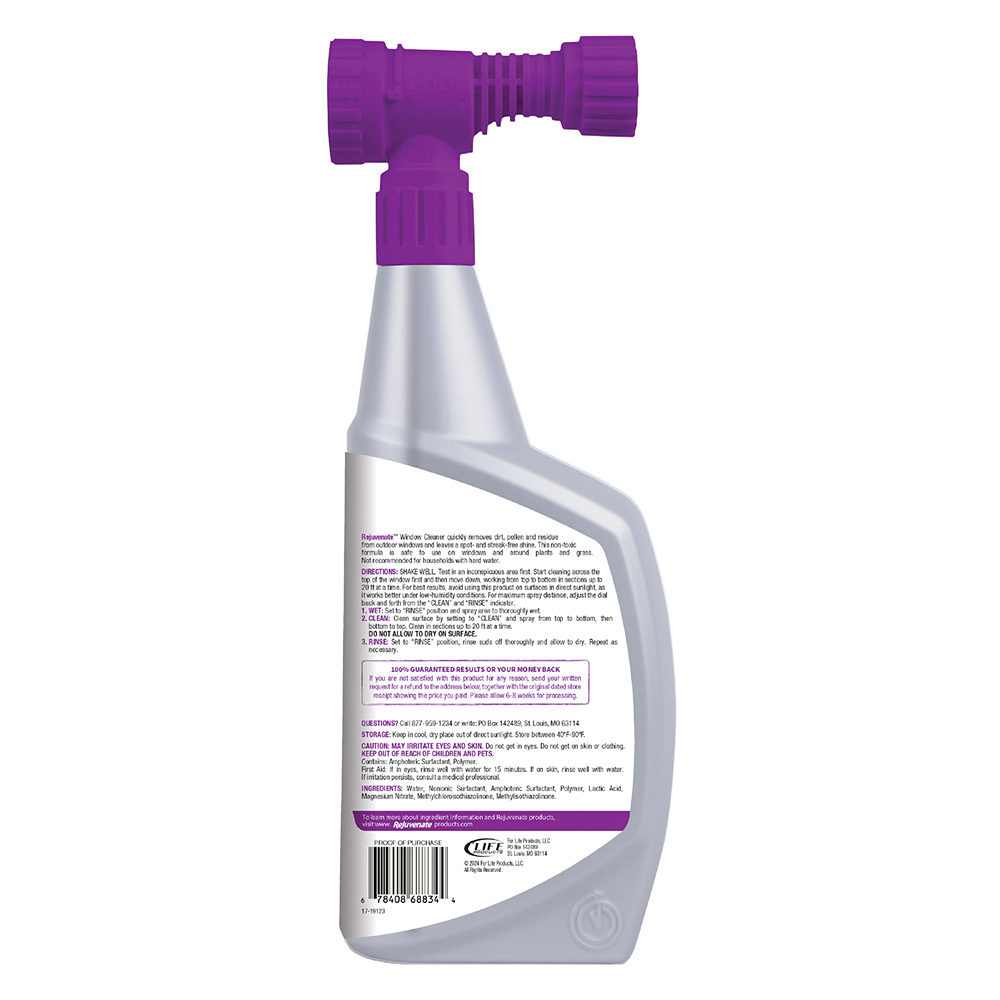 HG-R68834 Rejuvenate™ Window Cleaner - Back Render