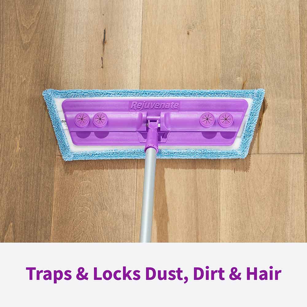 HG-R00339 Microfiber Mop Kit - Traps & Locks Dust, Dirt & Hair