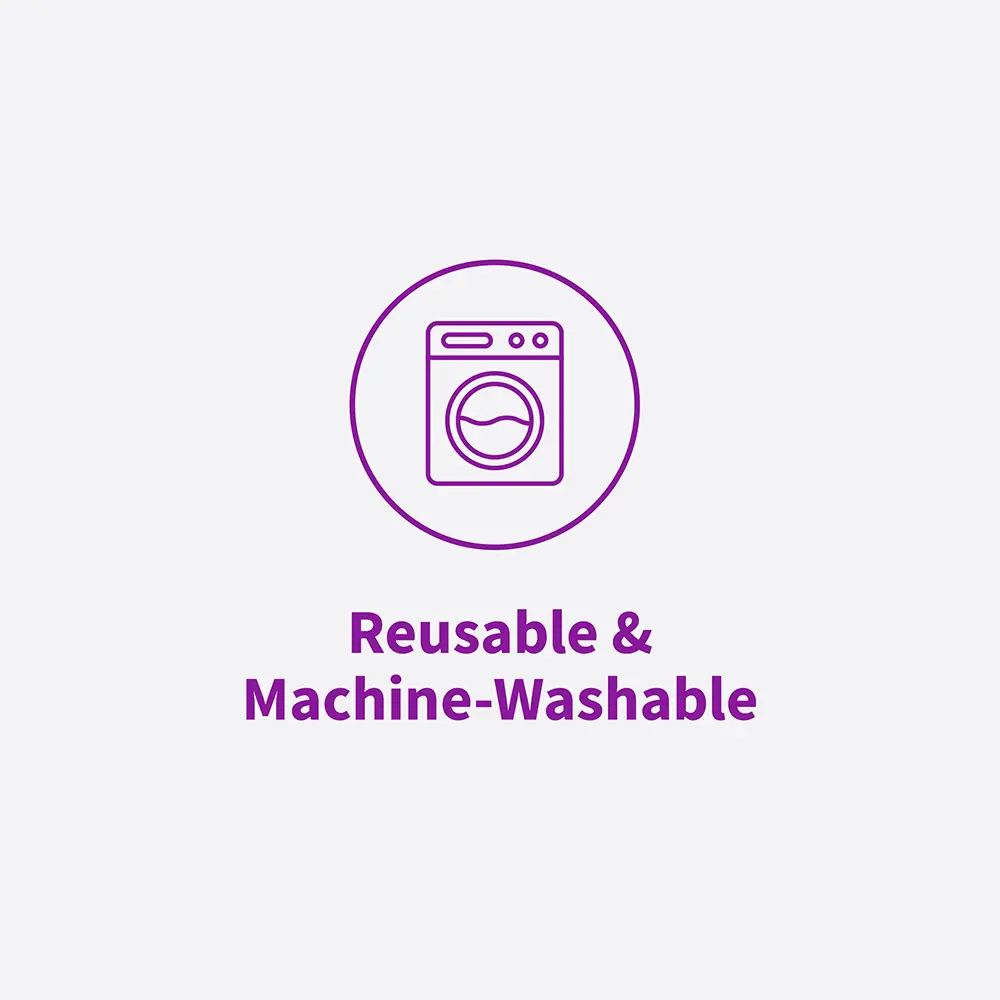 Reuseable and Washable