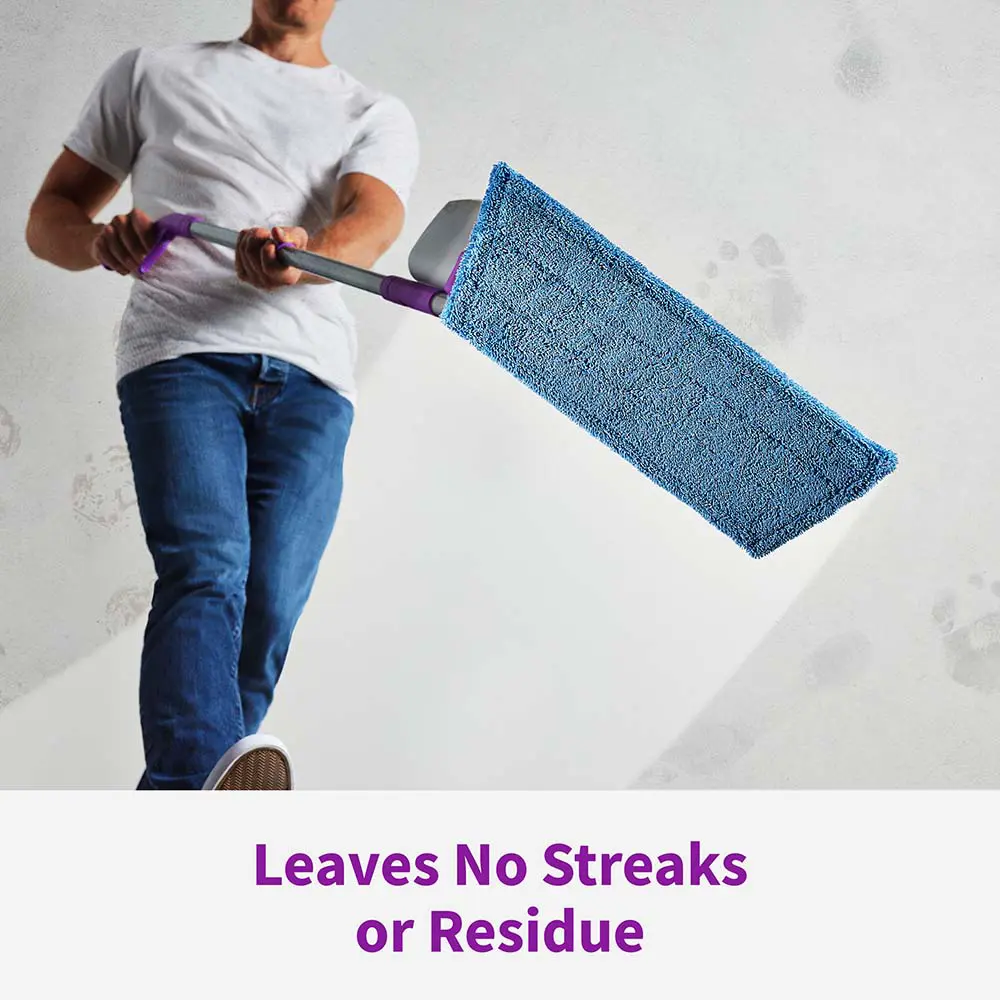 Leaves no streaks or residue
