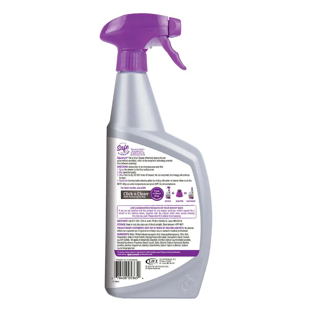Tile and Grout Cleaner Back