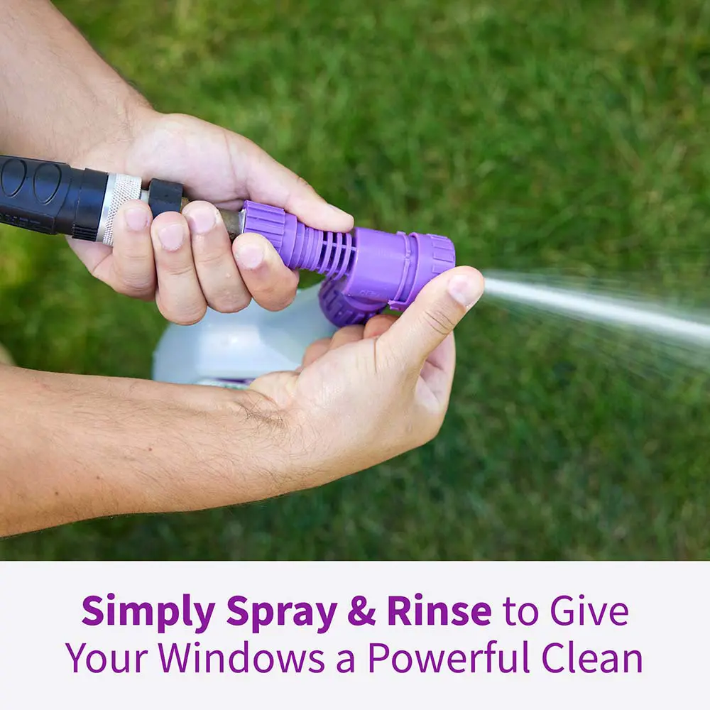 Simply Spray and Rinse