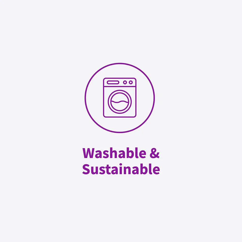 Washable and Sustainable