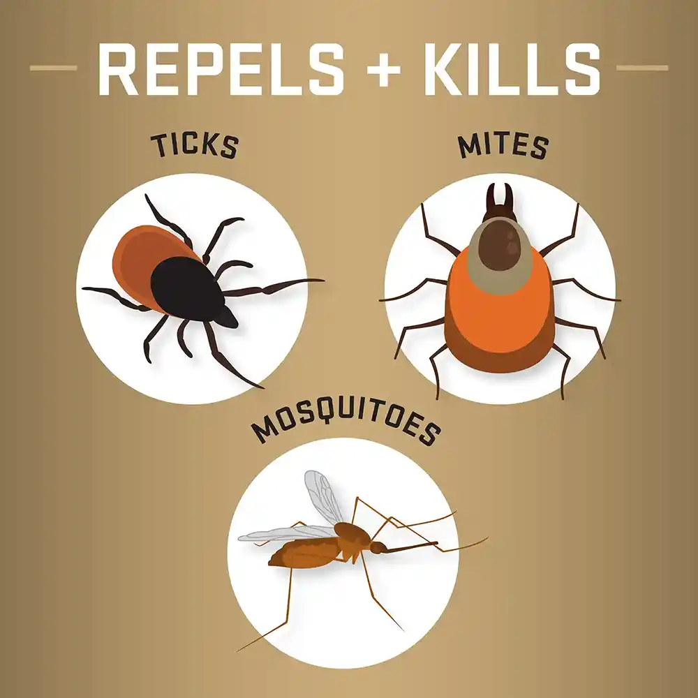 Repels and Kills