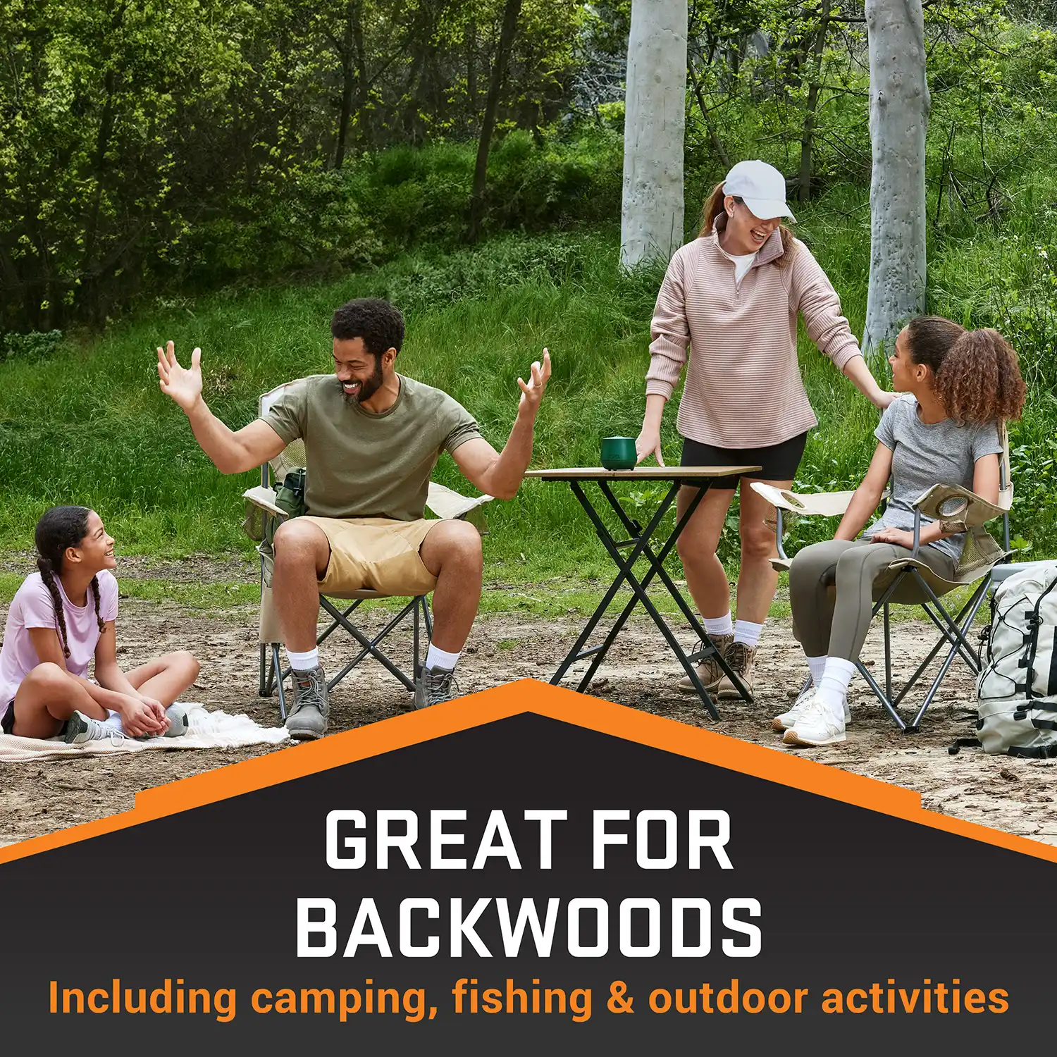 GREAT FOR BACKWOODS Including camping, fishing & outdoor activities