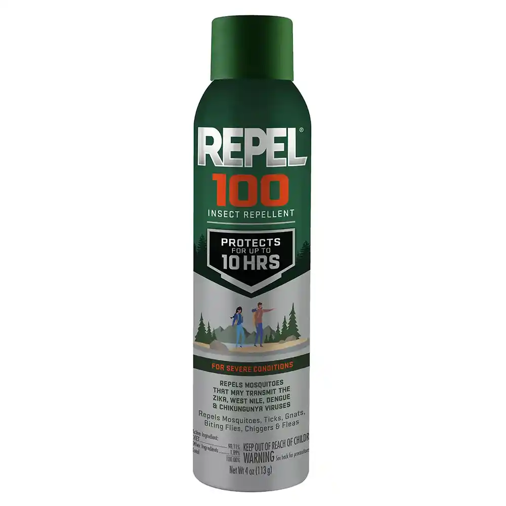 Repel 100 Aerosol Front