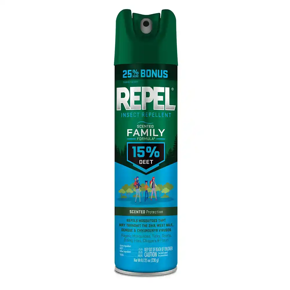 Family Scented 25% Bonus Aerosol Front